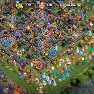 CHRISTMAS TREE 2015-2025 ! GEMS-17500 ! TH18 CLOSE MAX ! BOTH HELPER MAX ! MEDAL-1100 DISCOUNT SHOP !FULL MAX BUILDER BS - Image 1