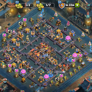 25X SKINS | TH18 MAX BASE | SB-MX!SnB-MX!AF-MX!RS-MX!EB-MX!RB-MX | HERO-90-94-55-68-55-25 | 214-XP |MAX DEFE-WALLS-TROOP - Image 1