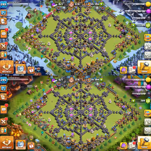 Th18 Almost Max [] New-All Heros Max [] Equipments-15x-Almost Max [] XP-245 [] All Guardians Max [] NC-500 [] BEST-DEAL - Image 1