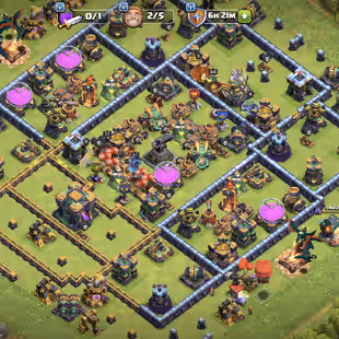 TH14 semi maxed Account✅ 322 CWL medals - Image 1