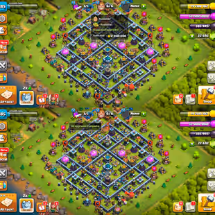 🔥TOP RAREST 22.6K HIGH GEMS TH 13 MAX🔥 NOTHING LEFT FOR UPGRADE | 1580 LEAGUE MEDEL | HUGE MAGIC ITEM|INSTANT DELIVERY - Image 1