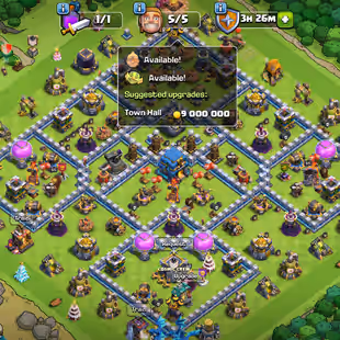 🔥2Epic max🔥XP110 TH12 Fully max Account|Clash rama scenery|Name change available|Total 5Epic equipment| 3Hero skins|  - Image 1