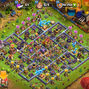 💫[ PREMIUM TH-16 ]💫GG [17] | HEROS: 88-88-66-65-34-10 | LVL 16 WALLS | NICE DEF - TROOPS | FAST DELIVERY  - Image 1