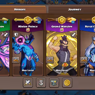ANIME SET/NEW RANK | MAX BLACKSMITH/35X SKINS |TH18 MAX |5K-WS/246-XP | HERO-110-110-95-85-55-25 | 5X PAID SCENERIES - Image 1