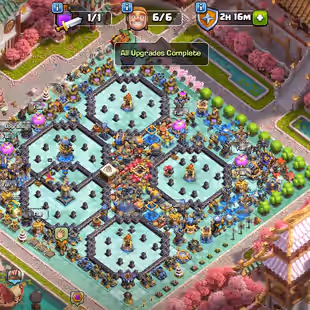 TH18 FULL MAX 🌟 DESERT SKIN SET🌟 ALL HELPERS MAX | GOOD EQUIPMENTS | RENAME 1K | FEW CRAFTING LEFT | INSTANT DELIVERY  - Image 1