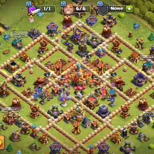 Th 16 Close Max || Wall, Defence Max || Best Equipment || Good Profile || Builder Base 10 - Image 1