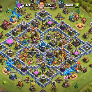 TH13 High Heroes Account | BK-58-AQ-61-MP-35-GW-29 | Lots of Magic Items | Strong Defense | Full Access | Instant Delive - Image 1