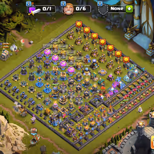 [5268 WAR STARS] XP 270 | TH18 FULLY MAXED | MAX EPIC 13/17 | CLASH DRAGON SCENERY - Image 1