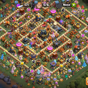 🔥 21k Gems 🔥|| Xp-244 || High Max Equipment || Stacked Obstacle || 1.3k Cwl Medals || Heroes 95-05-72-70-45-13  - Image 1
