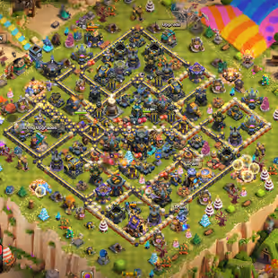 🔥Scenery Account🔥 Th17 Defense Max || Heroes 100-91-67-75-50-20 || High Epic Equipment || NC Available || 6 Builders - Image 1