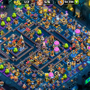 LEGEND-2 l TH18 MAXOUT l 14 EPIC EQUIPMENT MAX l 6 HERO MAX l NEAR MAX TROOPS l EXP-262 l FULL MAX DEFENCE l WALL FULL M - Image 1