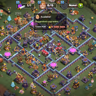 BLACKSMITH MAX TH15 FULL MAXED | [RARE NOTHING LEFT] | HERO MAXED | 1400-CWL MEDAL | NC-YES | XP-235 | BEST-DEAL - Image 1
