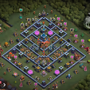 🔥 TH13 FULLY MAX || ALL HEROES MAX 75-75-50-50-25 ||🔥16x EPIC EQUIPMENT || RENAMVE AVAILABLE || SUPER ACCOUNT - Image 1