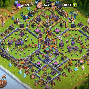 [29 EQUIPMENT & 1.3K WS] TH15 - HEROES 61-73-52-48-28-1- GERMANY LOCAL - INSTANT - AVAILABLE  - Image 1