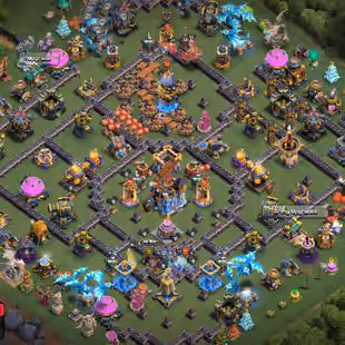 🔥[4 EPIC EQUIPMENT MAX]🔥TH 18 2 HERO MAX || BK 77 AQ 75 MP 58 GW 63 RC 55 DD 25 || BUILDER HALL 10 || 10 HERO SKIN - Image 1