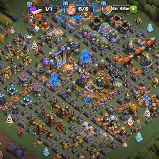 80-OFF GOLD PASS ! TH18 CLOSE MAX ! 6 HEROES MAX ! FREE NC/MAGIC FULL ITEMS ! GG/SnB/SB/SH/AF/MM/RD/MS/RS/EB/RB/MAX EPIC - Image 1