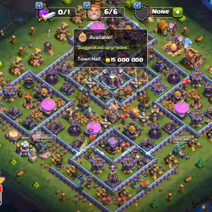 Premium Th 15  || Nothing left || 10 Epic Equipment Full Max || All Epic Equipment || Builder Base Near Max || Best Deal - Image 1