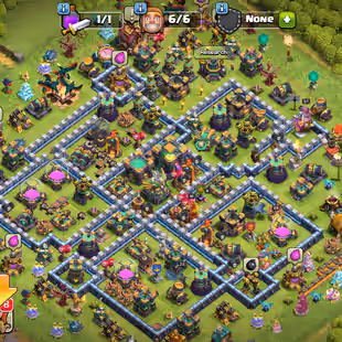🔥800 CWL MEDALS!XP 208🔥TH-14 NEAR MAX!HERO:69-81-53-57-23!NC 500!NEAR MAX DEFANCE! GOOD TROOPS! INSTANT DELIVERY  - Image 1