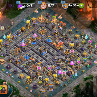 [EPIC DEAL] TH18 XL SCENERY- CHAMPQUEEN - HEROES 80-95-68-85-40-11 - BARBARIAN ODYSSEY SCENRY - NC 500 - INSTANT - AVAIL - Image 1