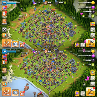 ๐ฅTH-18 ALMOST MAX๐ฅXP-239! 9X HIGH LVL EPIC EQUIPMENTS! HEROES:-110-110-90-85-53-2! ALMOST MAXED DEFENSE! BEST DEAL - Image 1