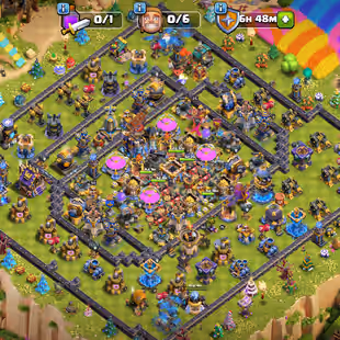 [FREE NC] XP 248 | TH18 FULL MAX | 11 MAX EPIC | MAX HELPER HUT | MAX BB BASE - Image 1