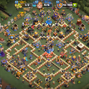 Th18 Strong [6.5k-Gems]-[1400-Cwl Mdel]| [11x-Epic Equipment] | [2-Hero Max] | Super Defence | Xp-186 | NC-Yes | BEST-DE - Image 1