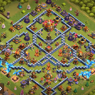 🔥2Epic max🔥XP184 Th16 account|6th builder unlock|2800 gems|Name change available| Total 14epic equipment| 2Helper max| - Image 1