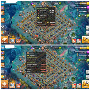 🔴 246 XP 🔴 10 PAID SCENERY | FULL MAX TH 14 | 85-85-60-60-30 HEROES | 10 EPIC EQUIPMENTS | FULL ACCESS | - Image 1