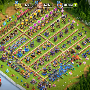🌺 3 HERO MAX 🌺 3 HELPER HUT MAX | BEST TH 18 DEFENCE MAX | 10 EPIC ALMOST MAX | NC-YES MEDEL-535! GUARDIANS-MAX XP-228 - Image 1