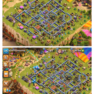   [] TH17 [] 6 EPIC EQUIPMENT [] SEMI MAX [] PAINTER SCENERY [] 1100 WAR STARS [] 19 HERO SKINS [] HERO 60 62 42 26 26 1 - Image 1
