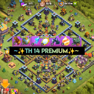  🔥TH14-Rare✨ [ 7x EPIC EQIP ] || HERO 78-71-43-52-18 || MAGIC ITEMS LOAD || HERO SKIN || FULL SAFE ACC - Image 1