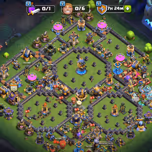 WALLS-DFE MAX | TH18 CLOSE MAX | GG-MX!SB-MX!AF-MX!DC-MX!MS-MX!FB-MX!RS-MX!EB-MX | HERO-107-110-95-85-55-08 | HUGE SKINS - Image 1