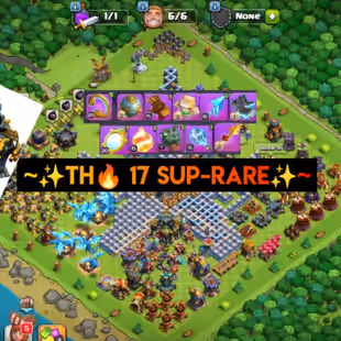 🔥TH17-RARE✨ [ 10x EPIC EQIP ] || HERO 52-47-43-30-29 || XP 187 || MAGIC ITEMS LOAD || HERO SKIN || FULL SAFE ACC - Image 1