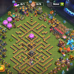 TH14 FULL MAX || VERY GOOD HEROES SKINS || VERY GOOD SCENERY || GOOD MAGIC ITEMS || OP ACCOUNT || INSTANT DELIVERY  - Image 1