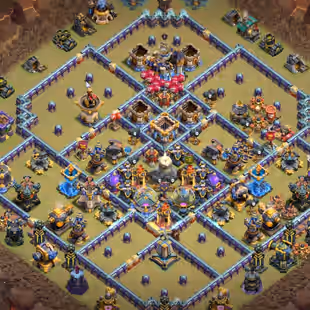 🔥Xp-209🔥 Th18 || High level Epic Equipment || Heroes 85-104-39-74-51-11 || 6 Builders || Magic Items || 210 Medals - Image 1