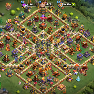 FRANCE LOCAL 🇫🇷 TH16 MAX 🇫🇷 ONLY FOR 115 || NAME CHANGE FREE || RARE LOCAL || FULLY SAFE  - Image 1