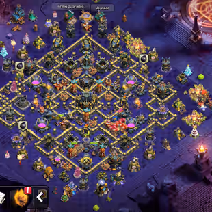 🔥Cosmic Scenery🔥 || Th17 Defense Max || High Quality Epic Equipment || 6 Builders || Good Heroes || Cheapest - Image 1