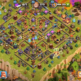 🔥TH16 XP163🔥| 2 HERO MAX 60.75.44.70.45.9 | BOOTS MAX BALL MAX | 9 HERO SKIN | 1X SCENERY | INSTANT DELIVERY - Image 1