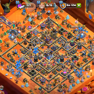 Th18 Super | Hero-100-103-81-76-54 | [8x-Epic Max] | BH-10 | Defence Almot Max | Xp-247 | NC-Yes | BEST-DEAL  - Image 1