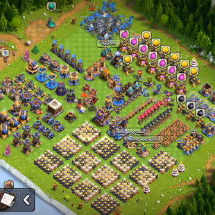 🔥9x EPIC EQUIPMENT MAX!XP 229!TH 18 PREMIUM🔥HERO:110-110-86-85-55-25!NC FREE!MAX DEFANCE!STRONG TROOPS!INSTANT DELIVE - Image 1