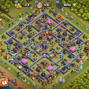 XP192 🔥 MAX TH15 DEFENSE  | MAX WALLS 👌 K74-Q90-M48-W50-RC32-DD10 | INSTANT DELIVERY | - Image 1