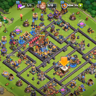 Th18 [Legend League Rank] | [13-Epic Almost Max] | 1-Hero Maxed | Wall Defence Max | Xp-242 | BEST-DEAL   - Image 1