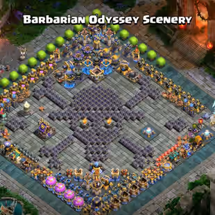 [EE167] BARBARIAN ODYSSEY SET [TH18 MAX] 6HERO/PROFILE/DEF MAX || 11 EPIC MAX || SHOP DISCOUNT AVAIL || RENAME 500 GEM - Image 1