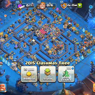 [LEGEND RANK] XP 267 | TH18 FULL MAX | 11 MAX EPIC | FREE NAME CHANGE | XMASS 2015 - Image 1