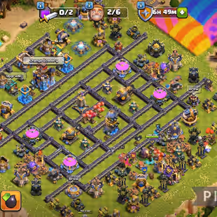 ||🔥TH18 CLOSE MAXED🔥|| 6X EPIC EQUIPMENT FULLY MAXED-2X 26 LVL || NAME CHANGE FREE || HEROS LVL-110-110-88-85-55-25 || - Image 1