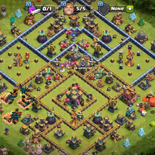 TH14  Max | Level 172 | BK 85 | AQ 85 | GW 60 | RC 30 | MP 60 | Gems 761 | INSTANT DELIVERY - Image 1