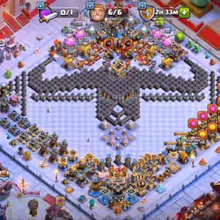 🔥[RARE UnderTaker Skin]💎Epic Max Th18 | 32 Max Equipments | 6xMax Heros | Helper Hut Almost Max | Instant Delivery | - Image 1