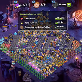 💜BOTH VILLAGE MAX💜[TH18] NOTHING LEFT || COSMIC FULL SET || ALMOST ALL EPIC EQUIPMENT MAX || LEGEND 2 || 2X HELPER MAX - Image 1