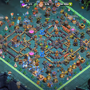 🔥HIGHLY MAXED💎 TOWNHALL 18 [] DOOM SCENERY [] 36 Equipments [] HEROES 85-102-62-63-40-14 [] 229 Xp [] 1173 War stars - Image 1