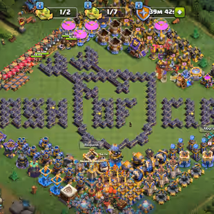 [100K Gems]🔥Epic Max Th-18💎Heros Lvl 110-110-95-85-55-8 | Free Nc | 36xEquipment | Cwl | Safe And Secure | - Image 1